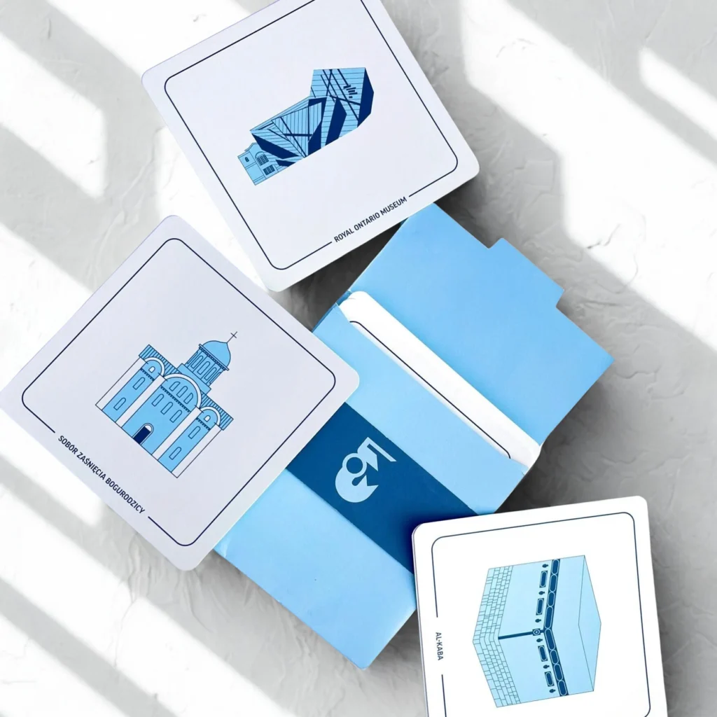 karty memory z opakowaniem Muzeum Warszawy